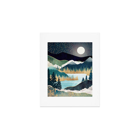 SpaceFrogDesigns Star Lake Art Print