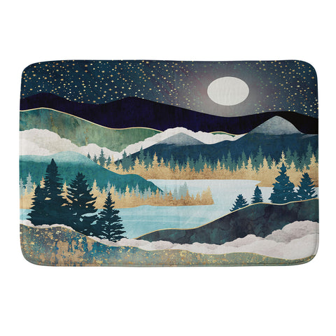 SpaceFrogDesigns Star Lake Memory Foam Bath Mat