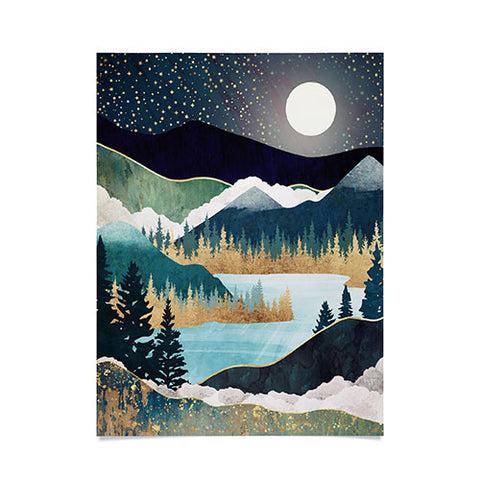 SpaceFrogDesigns Star Lake Poster