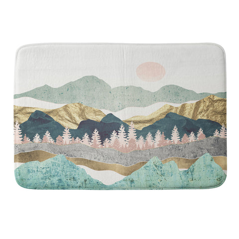 SpaceFrogDesigns Summer Vista Memory Foam Bath Mat