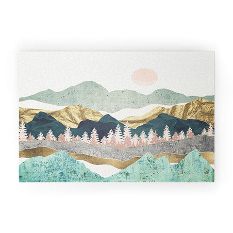 SpaceFrogDesigns Summer Vista Welcome Mat