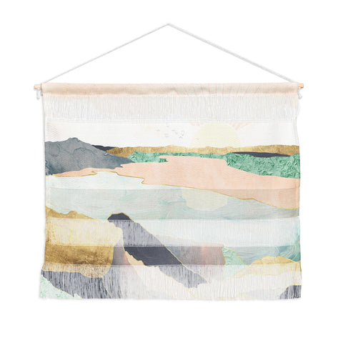 SpaceFrogDesigns Sunrise Beach Wall Hanging Landscape