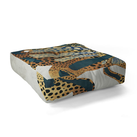SpaceFrogDesigns Underwater Dream VI Floor Pillow Square