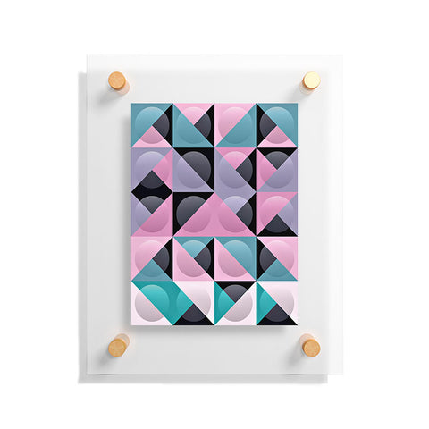 Spires Glass Grid Floating Acrylic Print