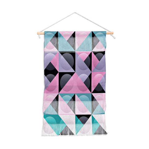 Spires Glass Grid Wall Hanging Portrait