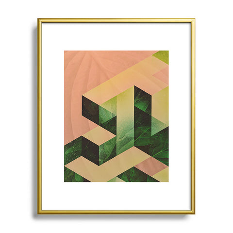 Spires jyngy Metal Framed Art Print