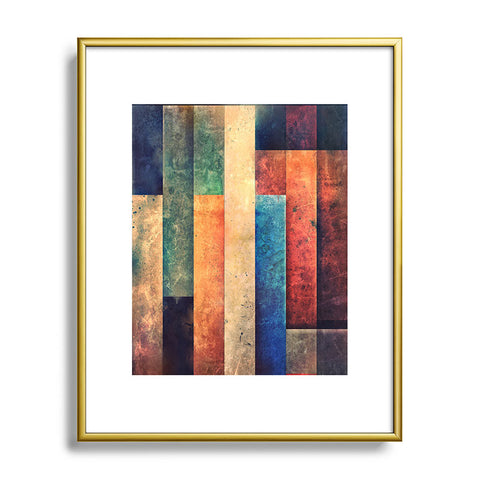 Spires sych plynk Metal Framed Art Print