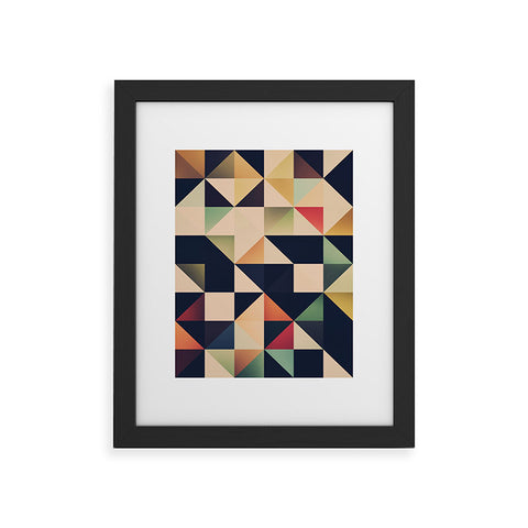 Spires Tessellate 1 Framed Art Print
