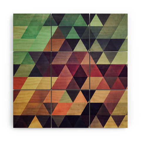 Spires Tryypyyze Wood Wall Mural