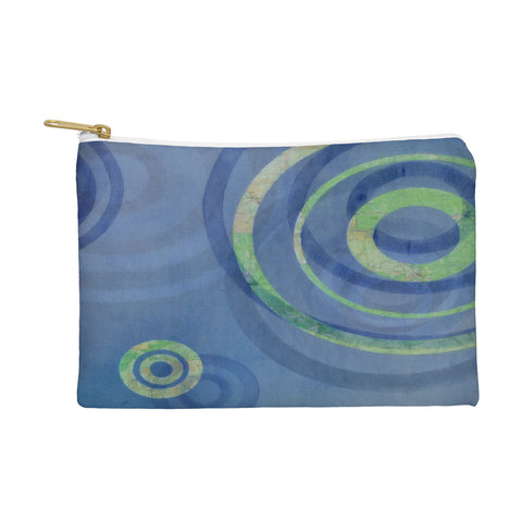 Stacey Schultz Circle Maps Royal Blue 1 Pouch