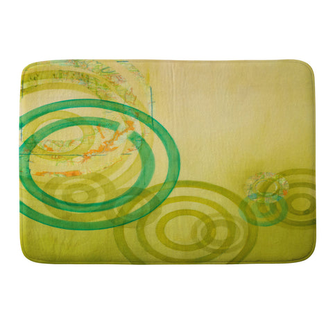 Stacey Schultz Circle World Mellow Memory Foam Bath Mat