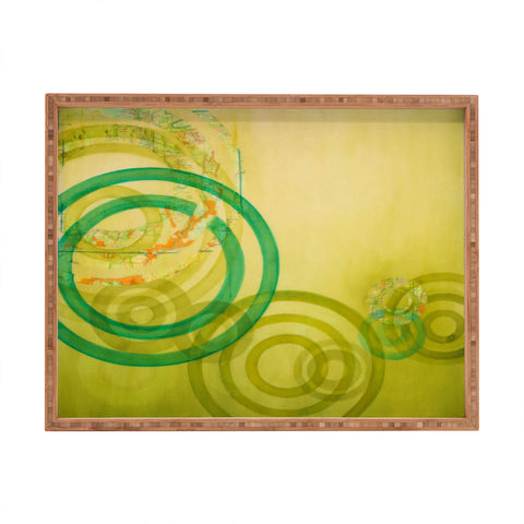 Stacey Schultz Circle World Mellow Rectangular Tray