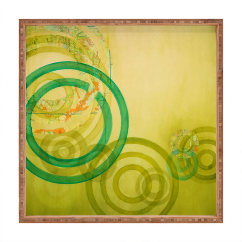 Stacey Schultz Circle World Mellow Square Tray