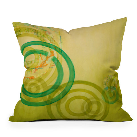 Stacey Schultz Circle World Mellow Throw Pillow
