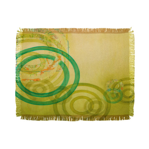 Stacey Schultz Circle World Mellow Throw Blanket