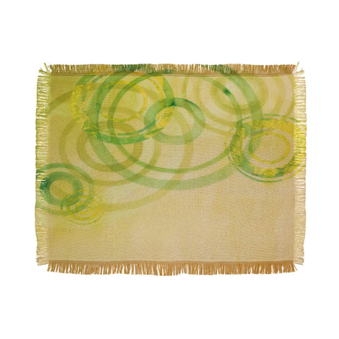 Stacey Schultz Circle World Subtle Throw Blanket