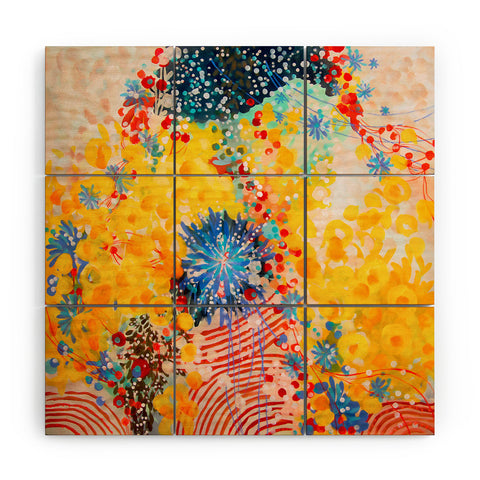 Stephanie Corfee 3 Ring Circus Wood Wall Mural