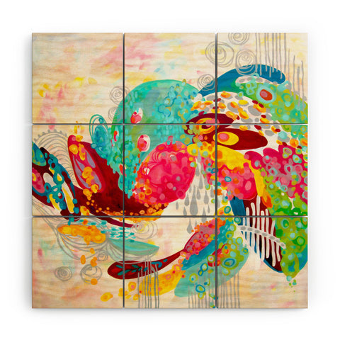 Stephanie Corfee Abstract Free Spirit Wood Wall Mural