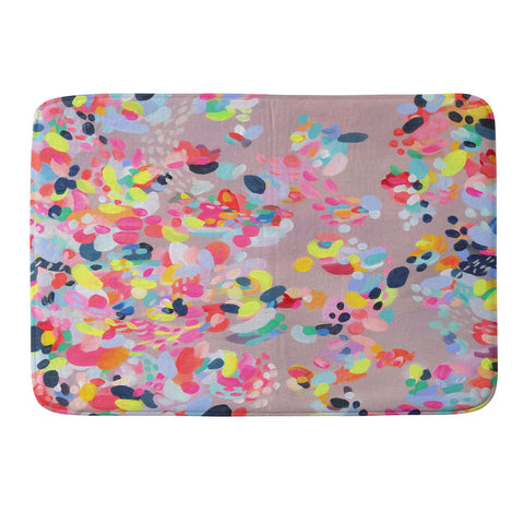 Stephanie Corfee Alone In A Crowd Memory Foam Bath Mat