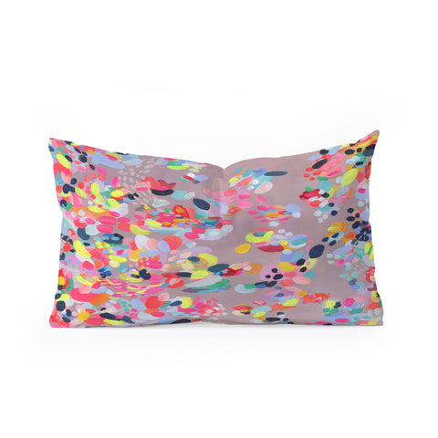 Stephanie Corfee Alone In A Crowd Oblong Throw Pillow