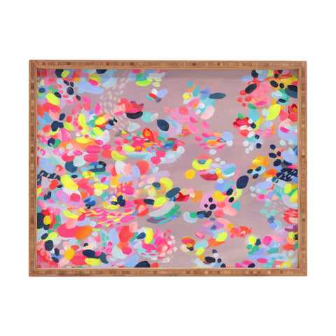 Stephanie Corfee Alone In A Crowd Rectangular Tray