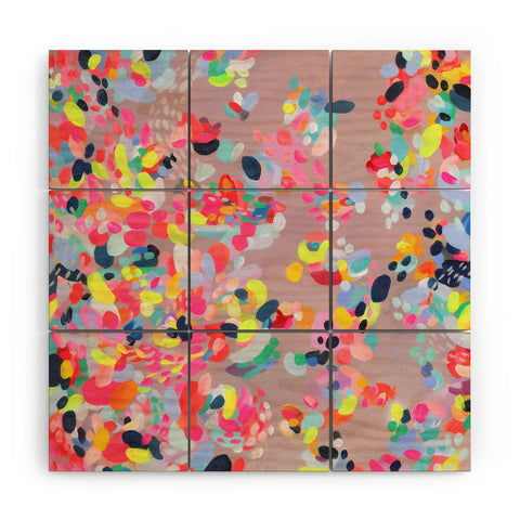 Stephanie Corfee Alone In A Crowd Wood Wall Mural