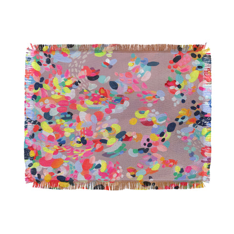 Stephanie Corfee Alone In A Crowd Throw Blanket