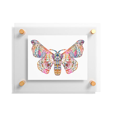 Stephanie Corfee Artsy Moth Floating Acrylic Print