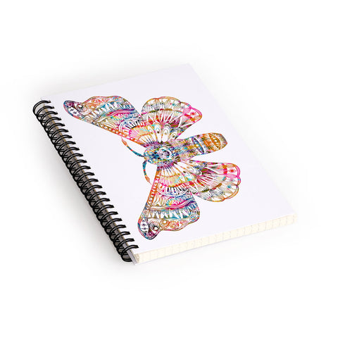Stephanie Corfee Artsy Moth Spiral Notebook