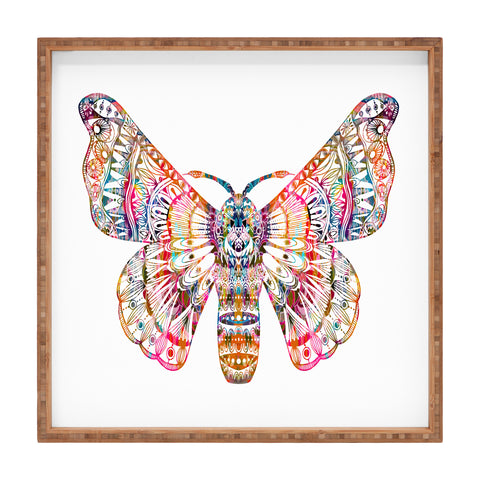 Stephanie Corfee Artsy Moth Square Tray