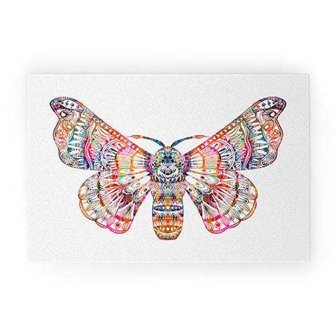 Stephanie Corfee Artsy Moth Welcome Mat