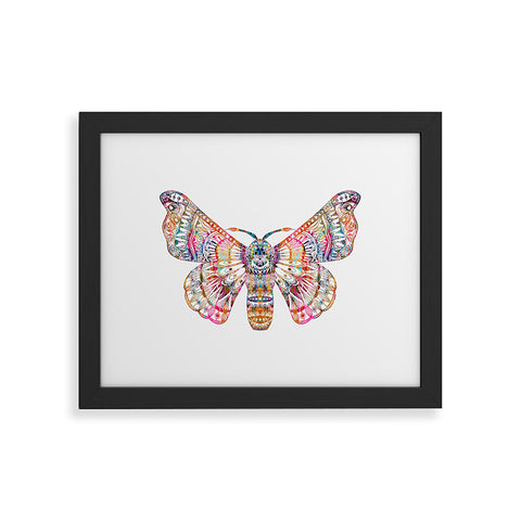 Stephanie Corfee Artsy Moth Framed Art Print