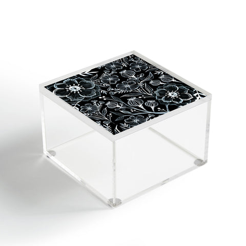Stephanie Corfee Black And White Botanika Acrylic Box