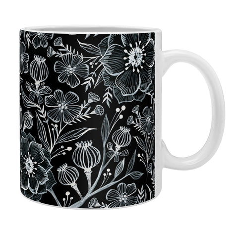 Stephanie Corfee Black And White Botanika Coffee Mug