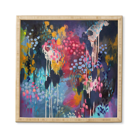 Stephanie Corfee Blue Velvet Framed Wall Art