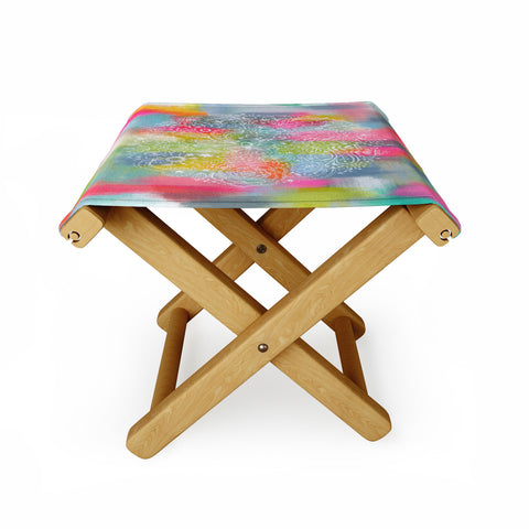 Stephanie Corfee Botanical Ball Folding Stool