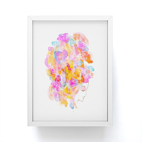 Stephanie Corfee Bouffant Framed Mini Art Print