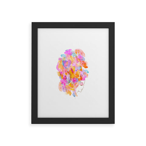 Stephanie Corfee Bouffant Framed Art Print