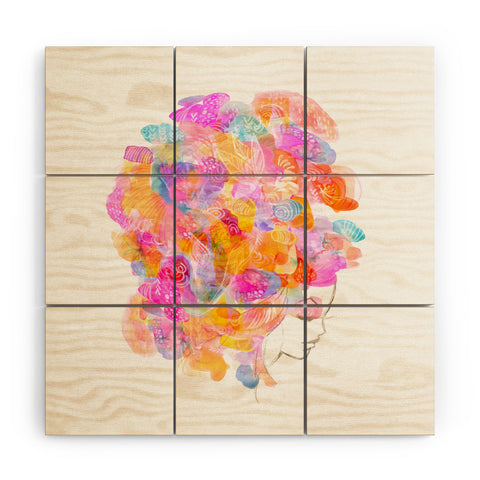 Stephanie Corfee Bouffant Wood Wall Mural