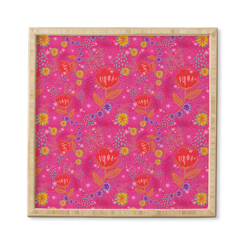 Stephanie Corfee Bright Bouquet Framed Wall Art