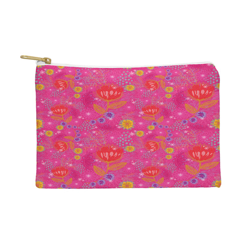 Stephanie Corfee Bright Bouquet Pouch