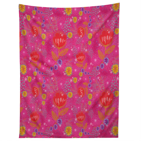 Stephanie Corfee Bright Bouquet Tapestry