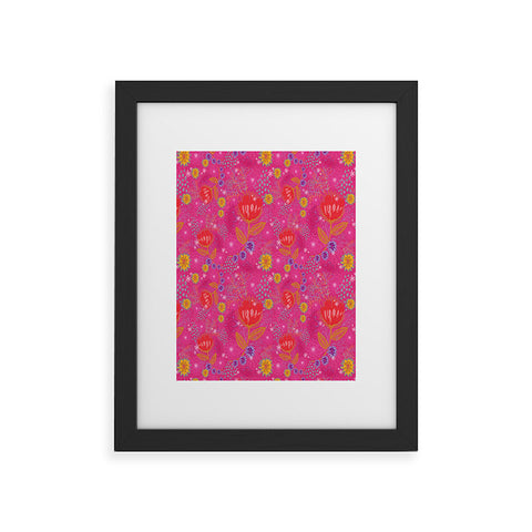 Stephanie Corfee Bright Bouquet Framed Art Print