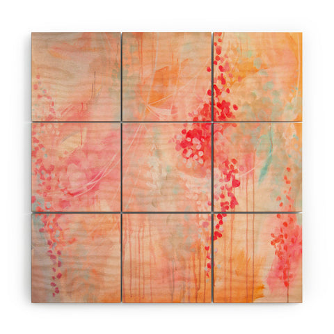 Stephanie Corfee Bubble Bath Wood Wall Mural