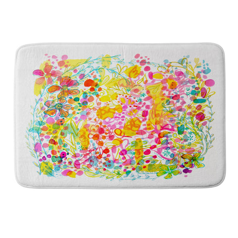 Stephanie Corfee Bubble Garden Memory Foam Bath Mat