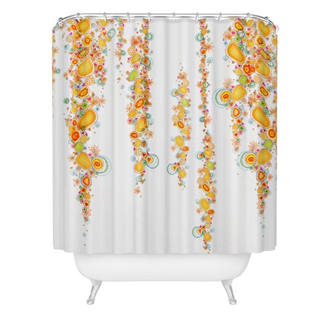 Stephanie Corfee Bubbly Babies Shower Curtain