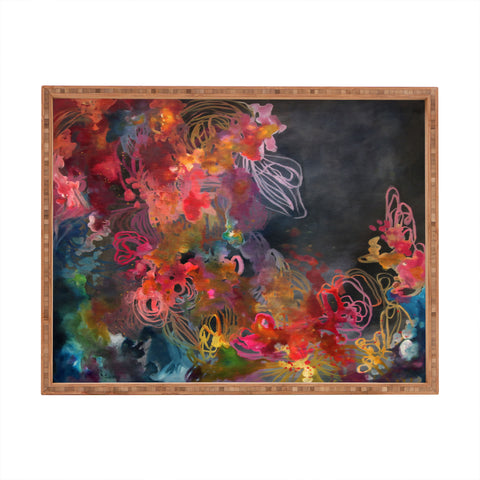Stephanie Corfee Bursting Heart Rectangular Tray