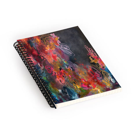 Stephanie Corfee Bursting Heart Spiral Notebook