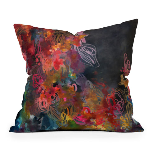 Stephanie Corfee Bursting Heart Throw Pillow