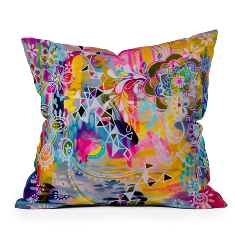 Stephanie Corfee Carnivale Throw Pillow